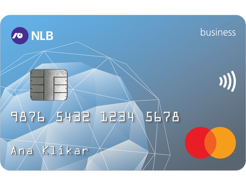 NLB Poslovna kartica z odloženim plačilom Mastercard 